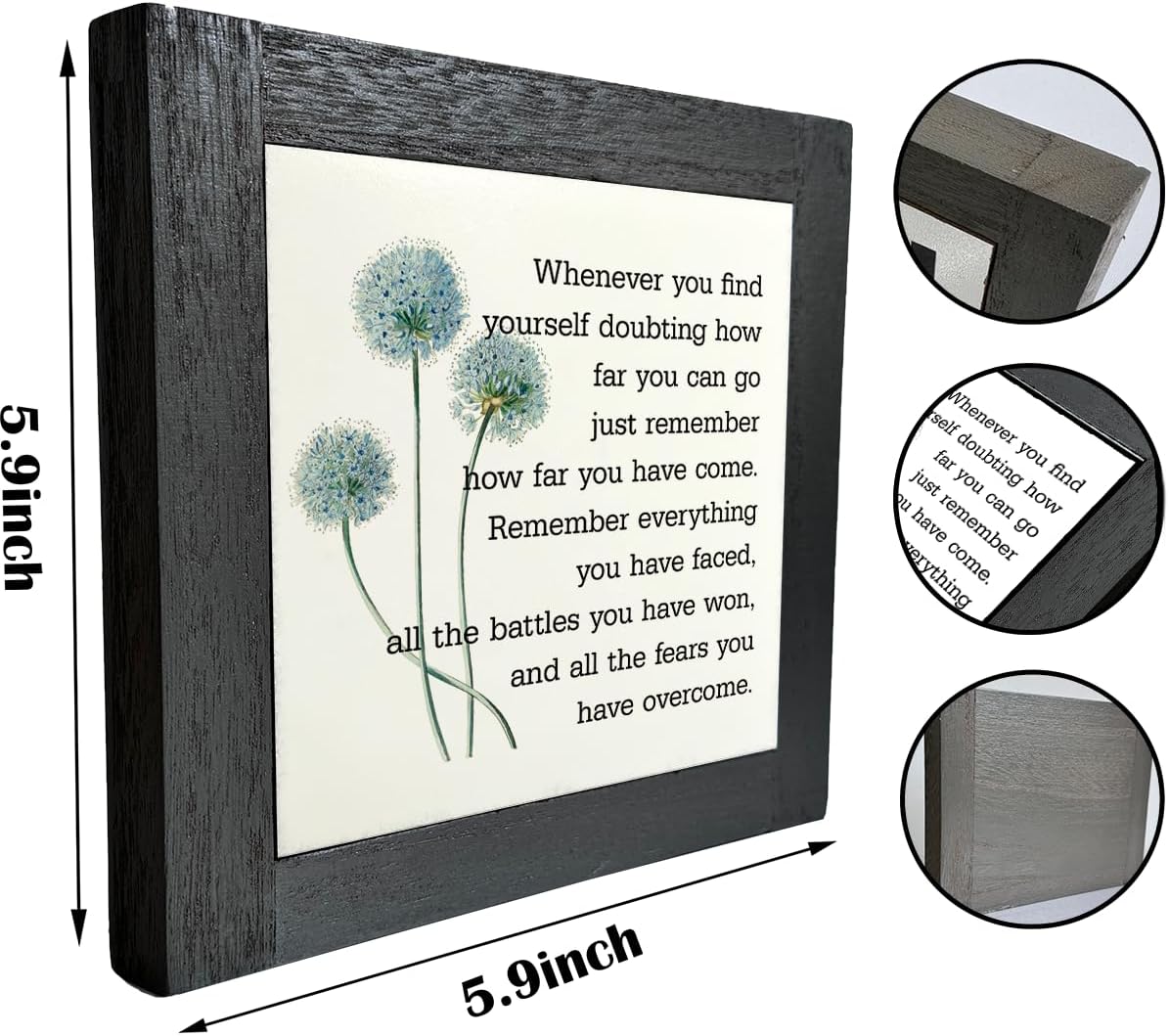 Inspirational Quote Wood Plaque Sign, Be Brave Sign, Whenever You Find Yourself... Box Wood Plaques Desk Décor, Motivational Box Wood Sign, Graduation Decor Gift, Inspirational Quotes Gift