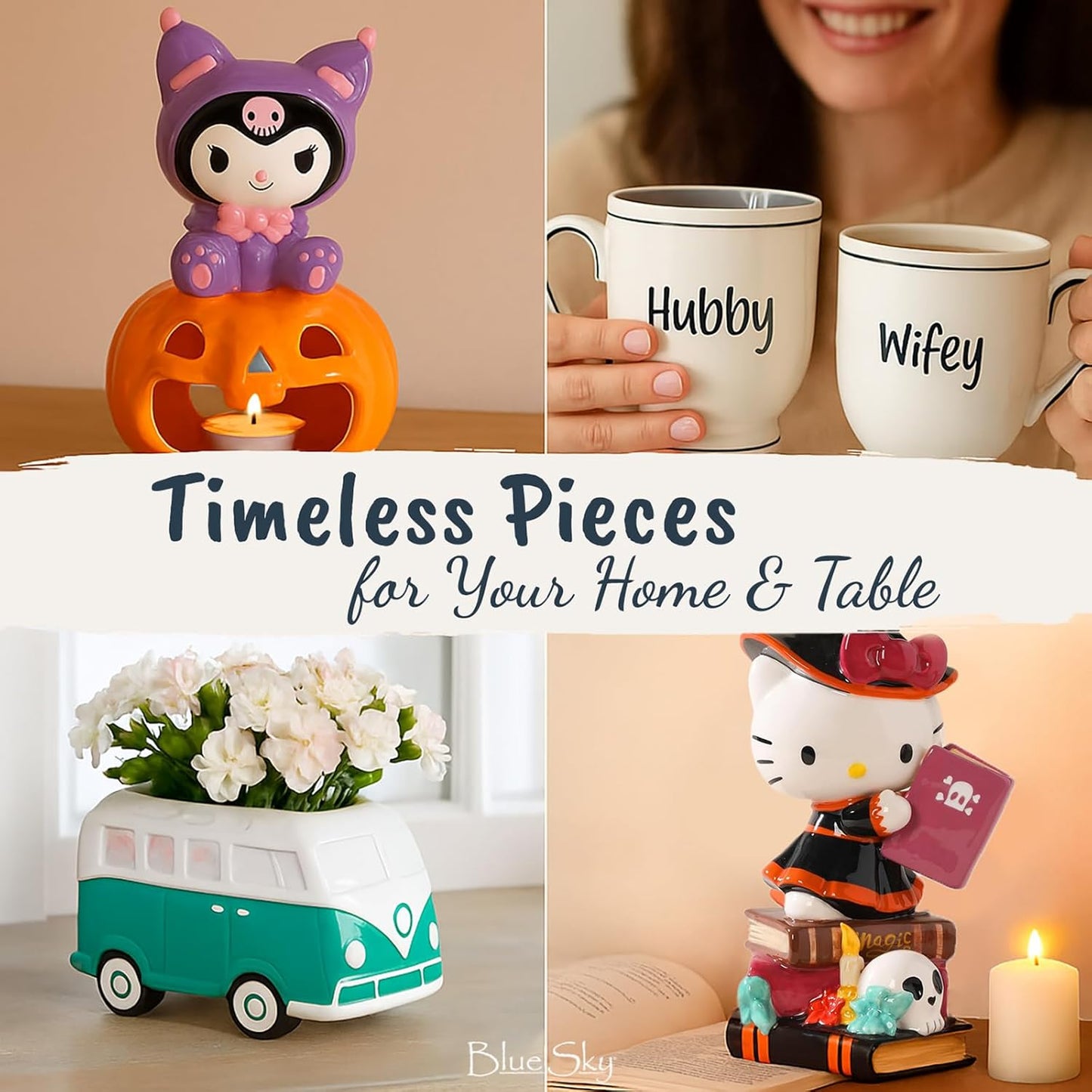 Hanging Rambling Floral 5'' Flower Pot, Multi Color