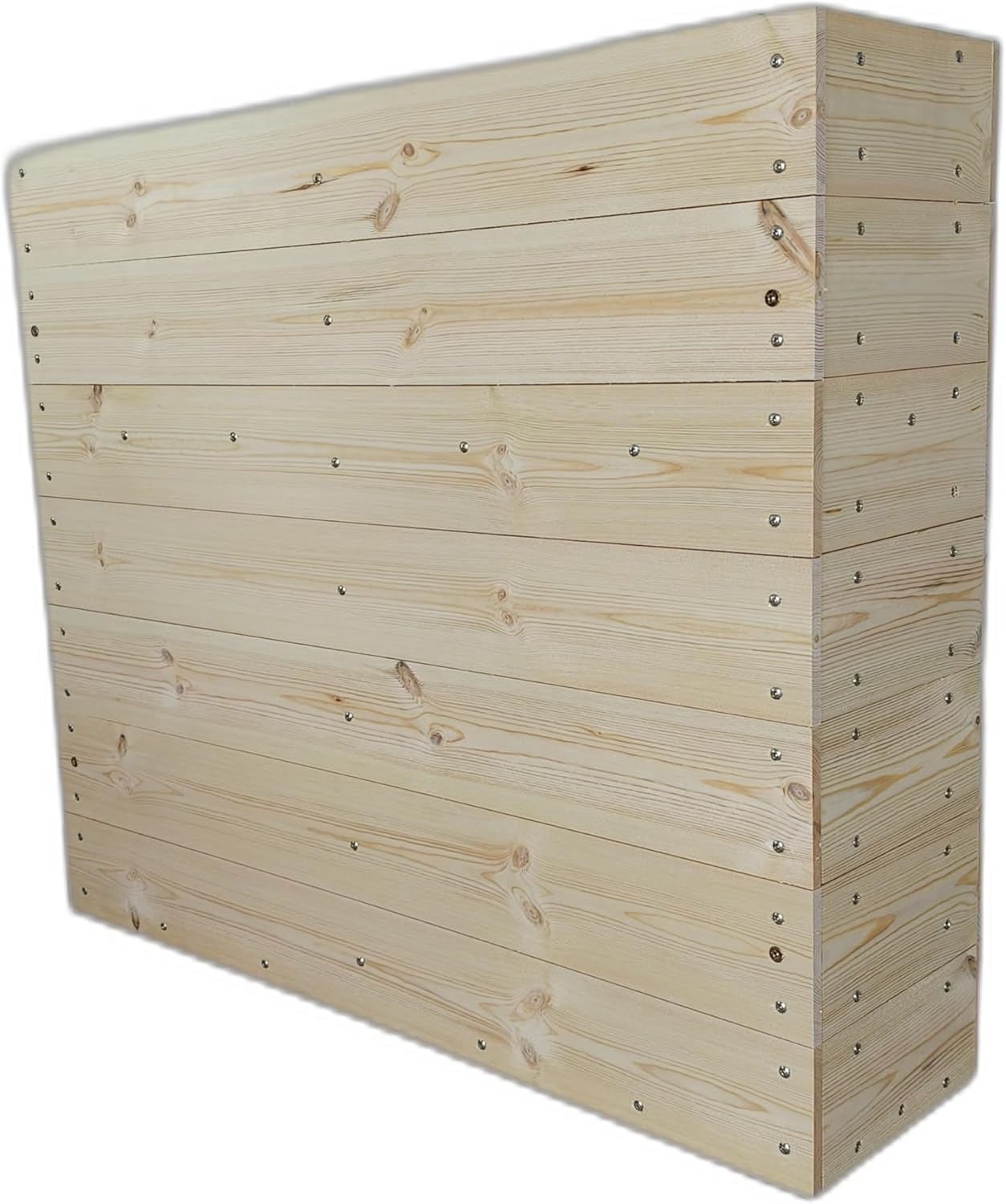 32” x 28” x 8” Premium Indoor/Outdoor Cafe Planter Barrier, Commercial Duty Planter Box, Wooden Planter