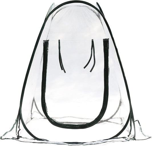 Gardzen 27"x27"x31" Pop up Grow Greenhouse Small Greenhouse, Portable Plant Flowers Mini Green House Cover for Outdoor & Indoor Use