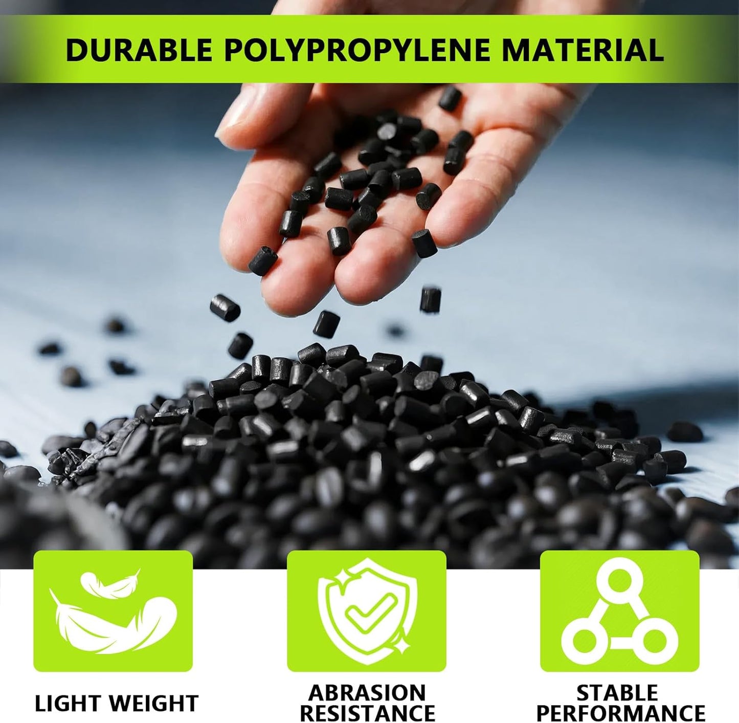 3ft x 65ft Retaining Wall Geogrid Roll, Bi-Directional Geogrid Retaining Walls Gravel Grid for Reinforcement Slope Driveway Stabilization Grids Gravel Grid Walls