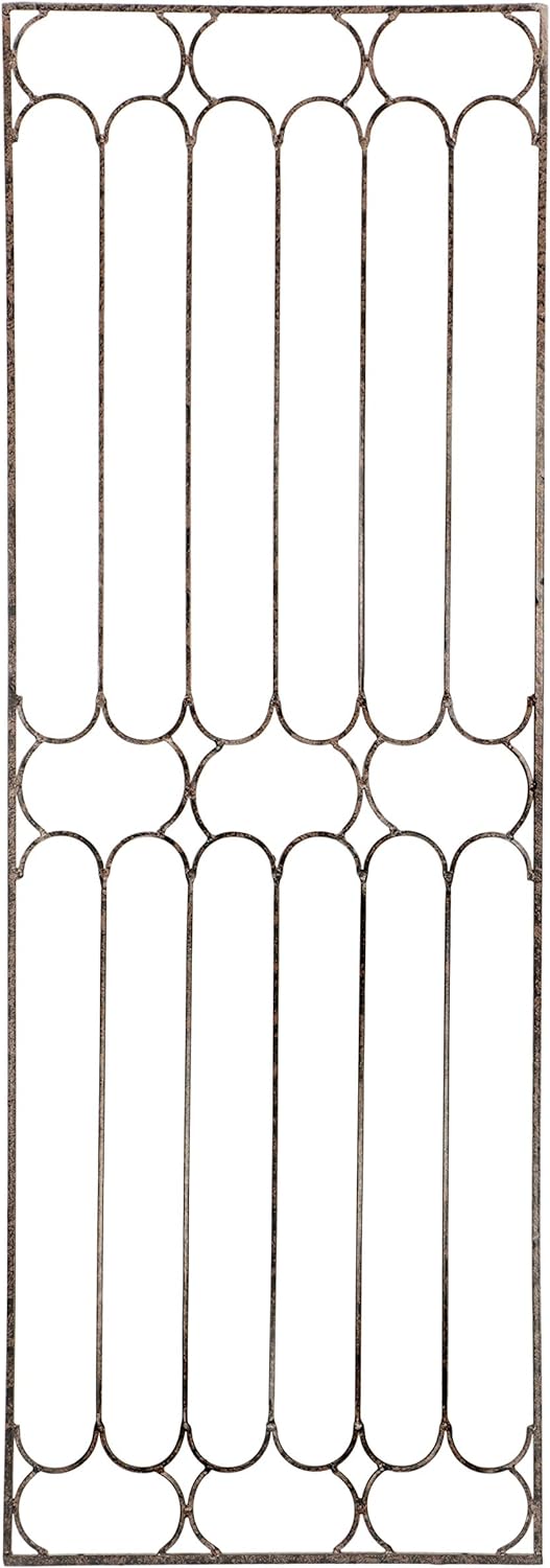 H Potter Garden Trellis for Climbing Plants Large Metal Wall Trellises Tall Vertical Wrought Iron Panels for Home Garden Outdoor Decoration Fence Privacy Screen Outdoors Ivy Rose Clematis