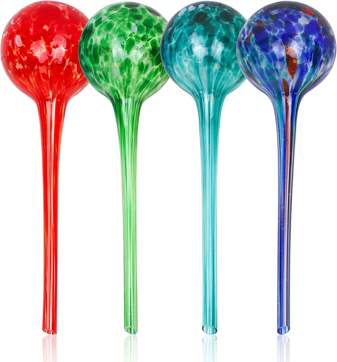 Besti Self-Watering Globes – 4-Pack Extra Large Watering Globes for Plants – Automatic Watering System for Potted Plants – Holds 380-400ml, Waters Plants Up to 2 Weeks (Set of 4 Extra Large)