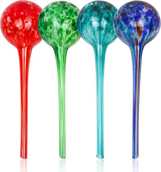Besti Self-Watering Globes – 4-Pack Extra Large Watering Globes for Plants – Automatic Watering System for Potted Plants – Holds 380-400ml, Waters Plants Up to 2 Weeks (Set of 4 Extra Large)