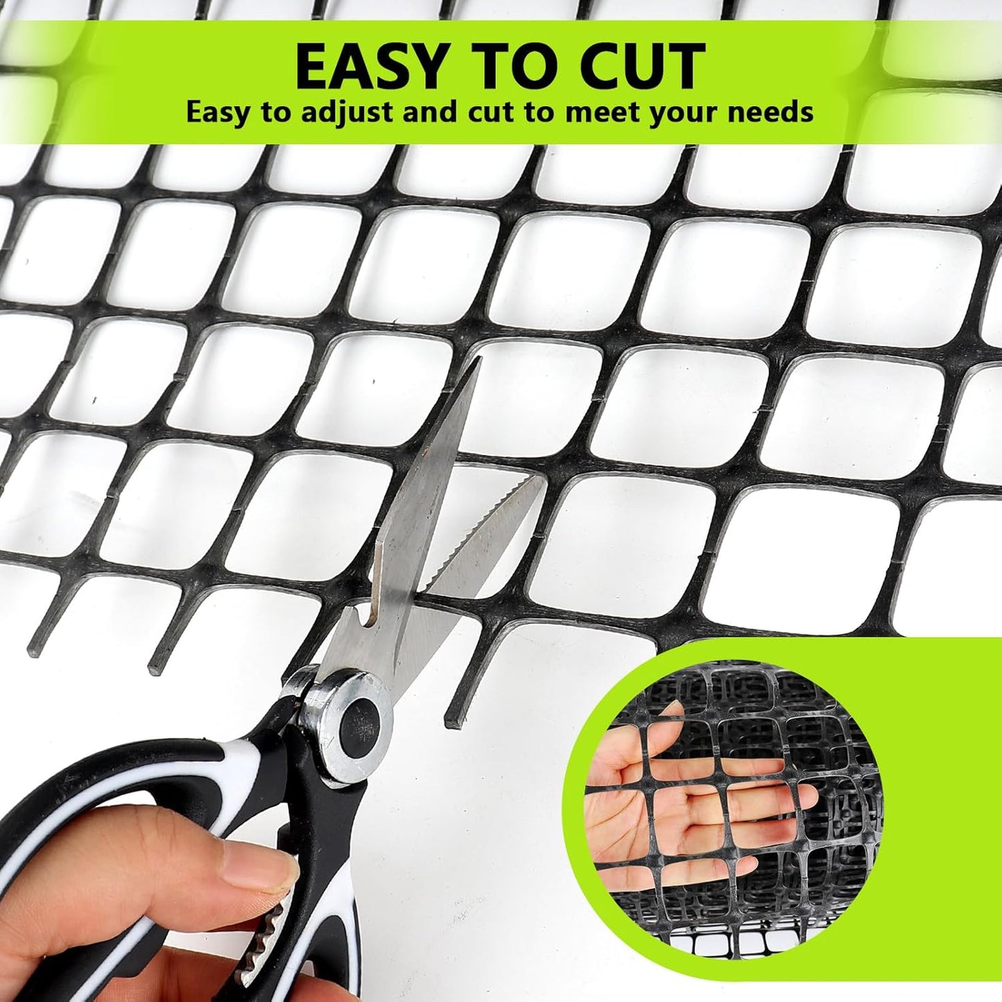 3ft x 65ft Retaining Wall Geogrid Roll, Bi-Directional Geogrid Retaining Walls Gravel Grid for Reinforcement Slope Driveway Stabilization Grids Gravel Grid Walls