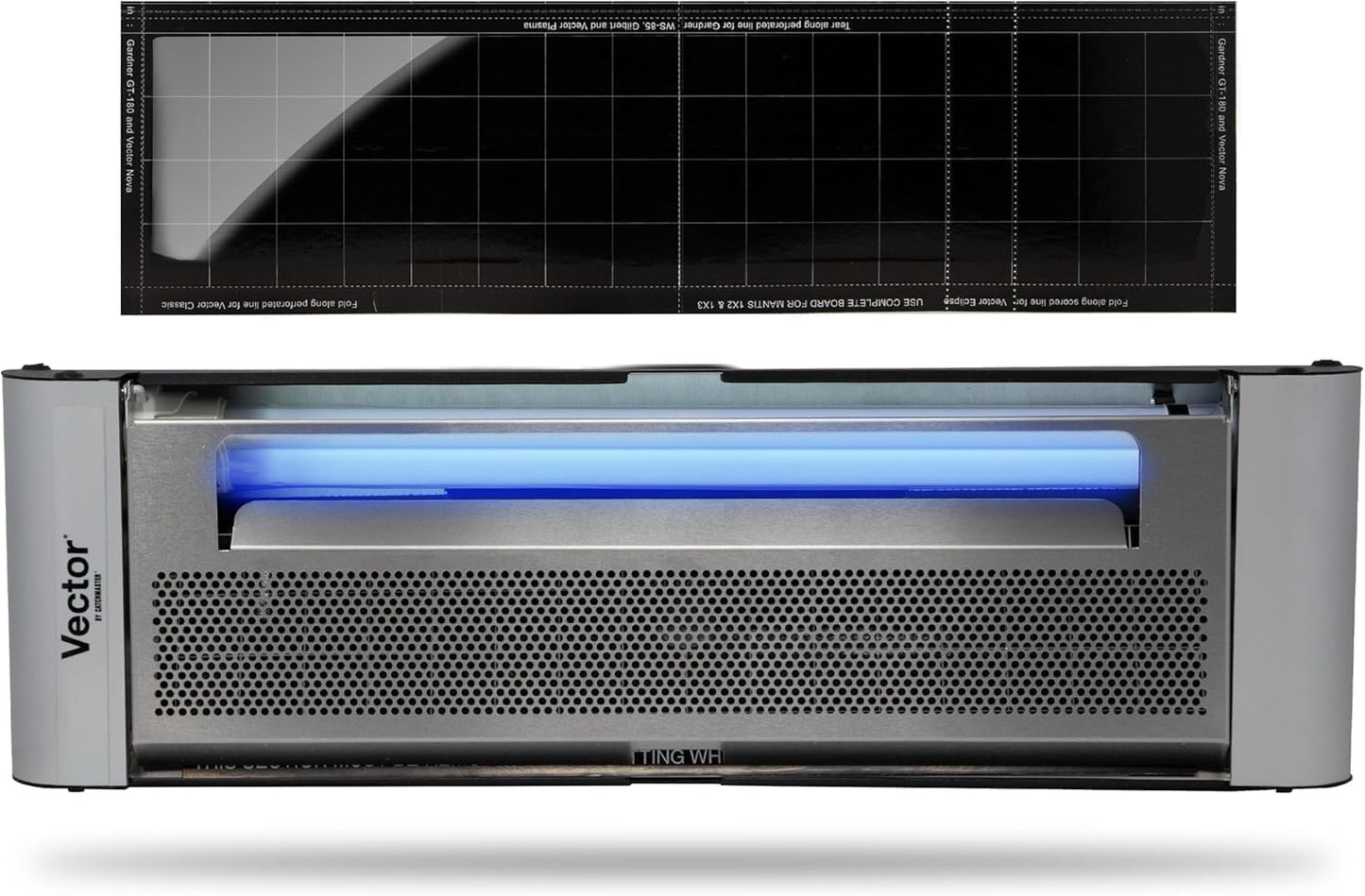 Catchmaster Vector Plasma One Trap, Compact UV Light Fly Traps for Home, Gnat Traps for House Indoor, Shatterproof Bulbs, UV Lamp Insect Killer, Silent Bug Light for Deli, Bars, Kitchen & Trash Rooms