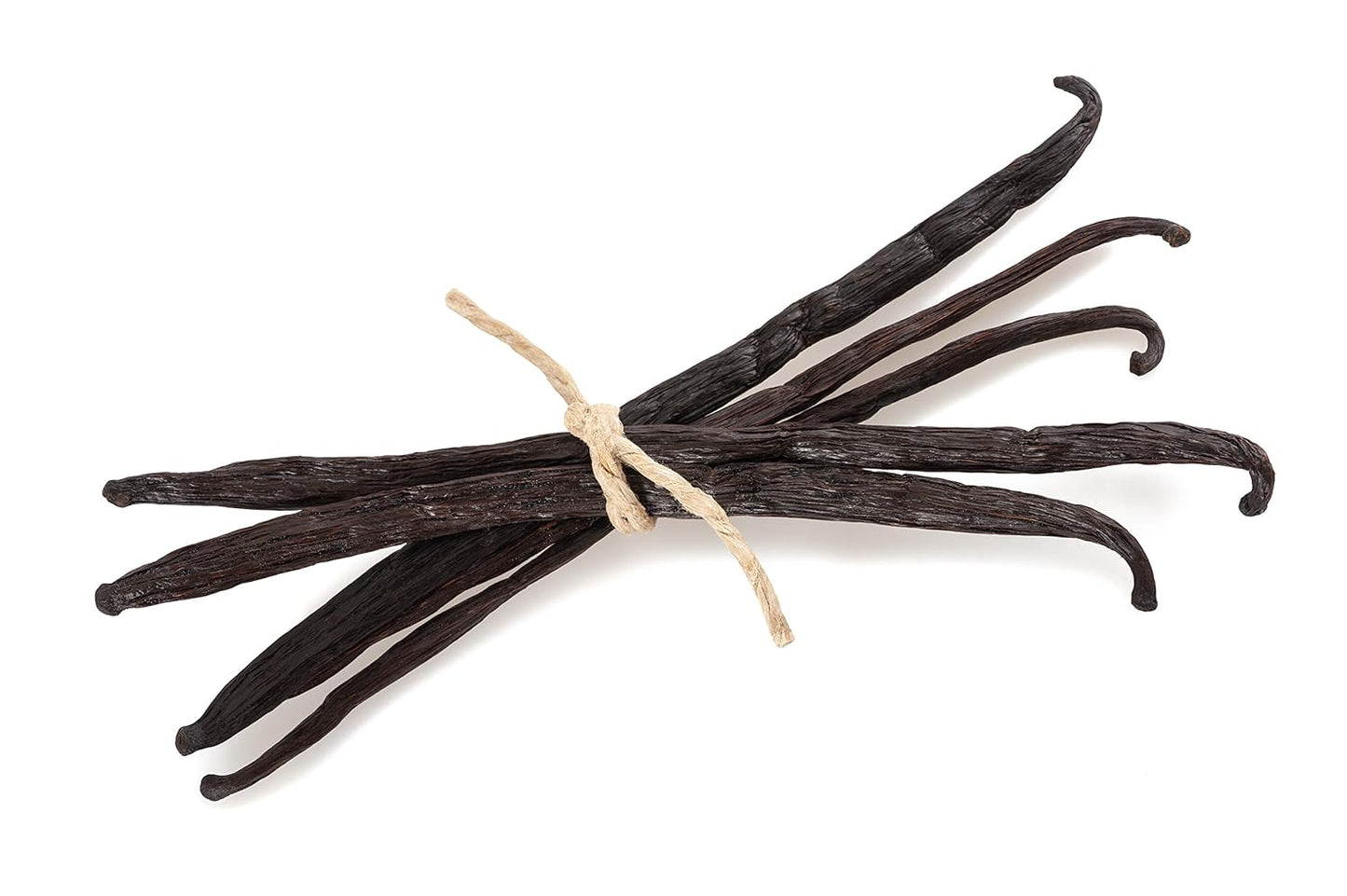 5 Organic Madagascar Vanilla Beans - Whole Extract Grade B Pods for Baking, Homemade Extract, Brewing, Coffee, Cooking