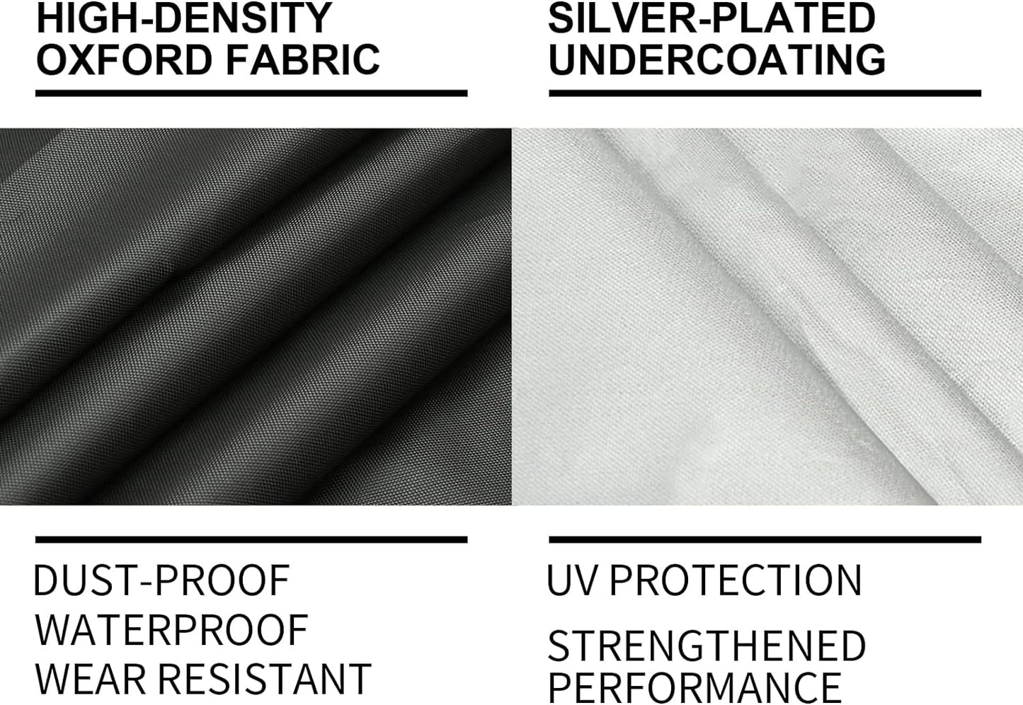 Outdoor Cushion Storage Bag 1 PCS, 68" Outdoor Pillow Storage with 2 Handles, Extra Large Opening Waterproof Zippered Patio Cushion Storage Bag XL