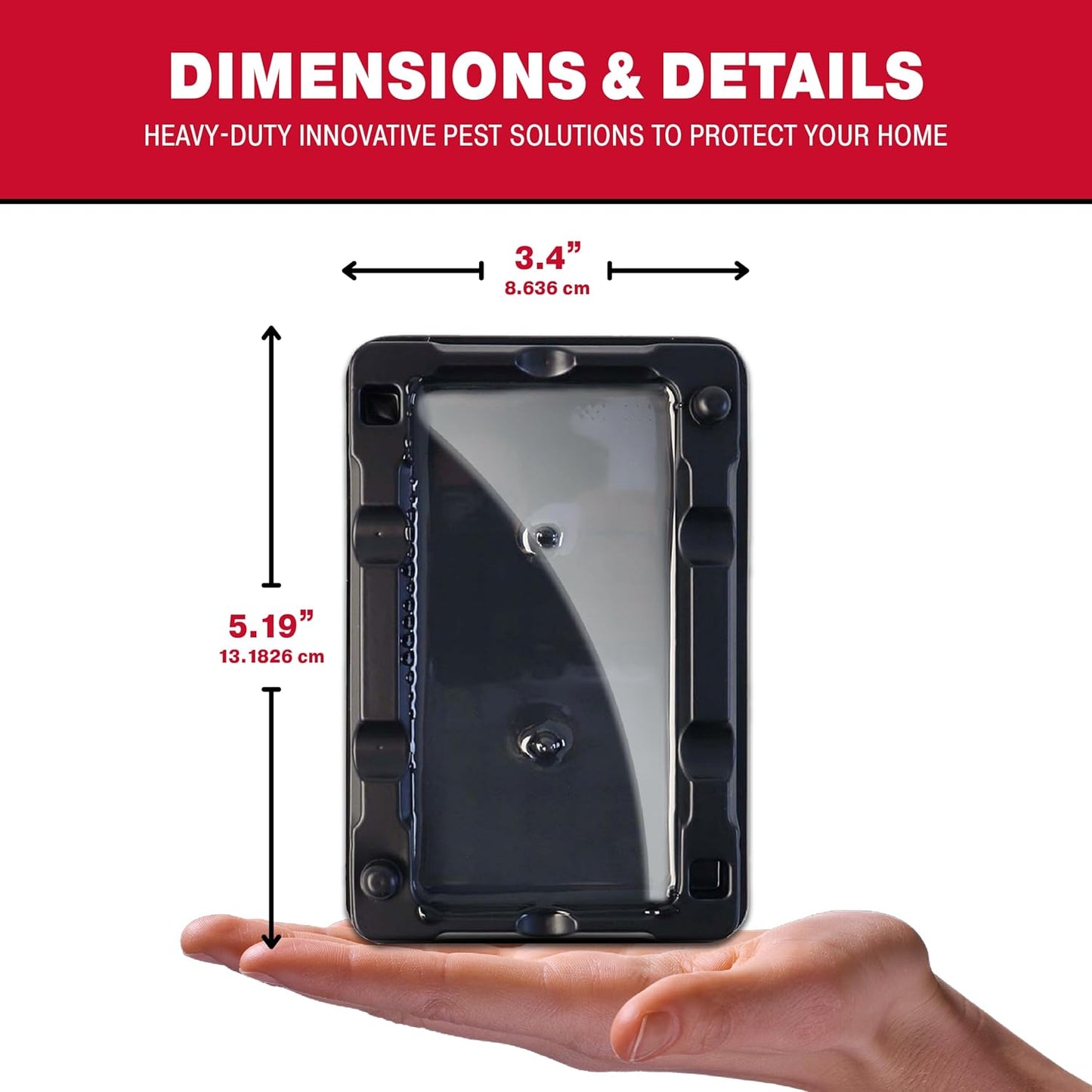 Catchmaster Mouse & Insect Glue Traps 16-Pk, Adhesive Rodent & Bug Catcher, Mouse Traps Indoor for Home, Sticky Glue Boards for Mice and Insects, Pest Control for House & Garage