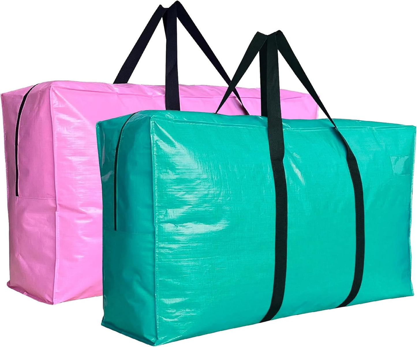 Extra Large Storage Bags, Jumbo Moving Totes Storage Bags, Waterproof Foldable Big XL Duffle Bag for Travel,Christmas Tree Bag Bounce House Tent Storage, 38x23x11inch
