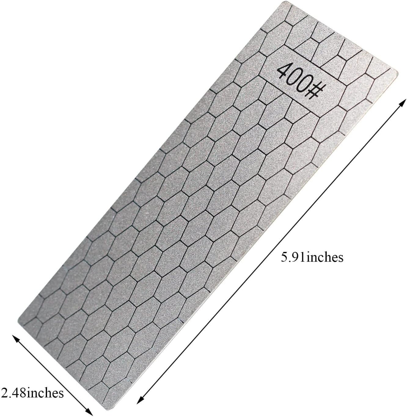 4 Pieces Diamond Sharpening Stone Set,Diamond Lapping Plate Coarse/Medium/Fine Grit Sharpener,400/600/1000/1200 Grit