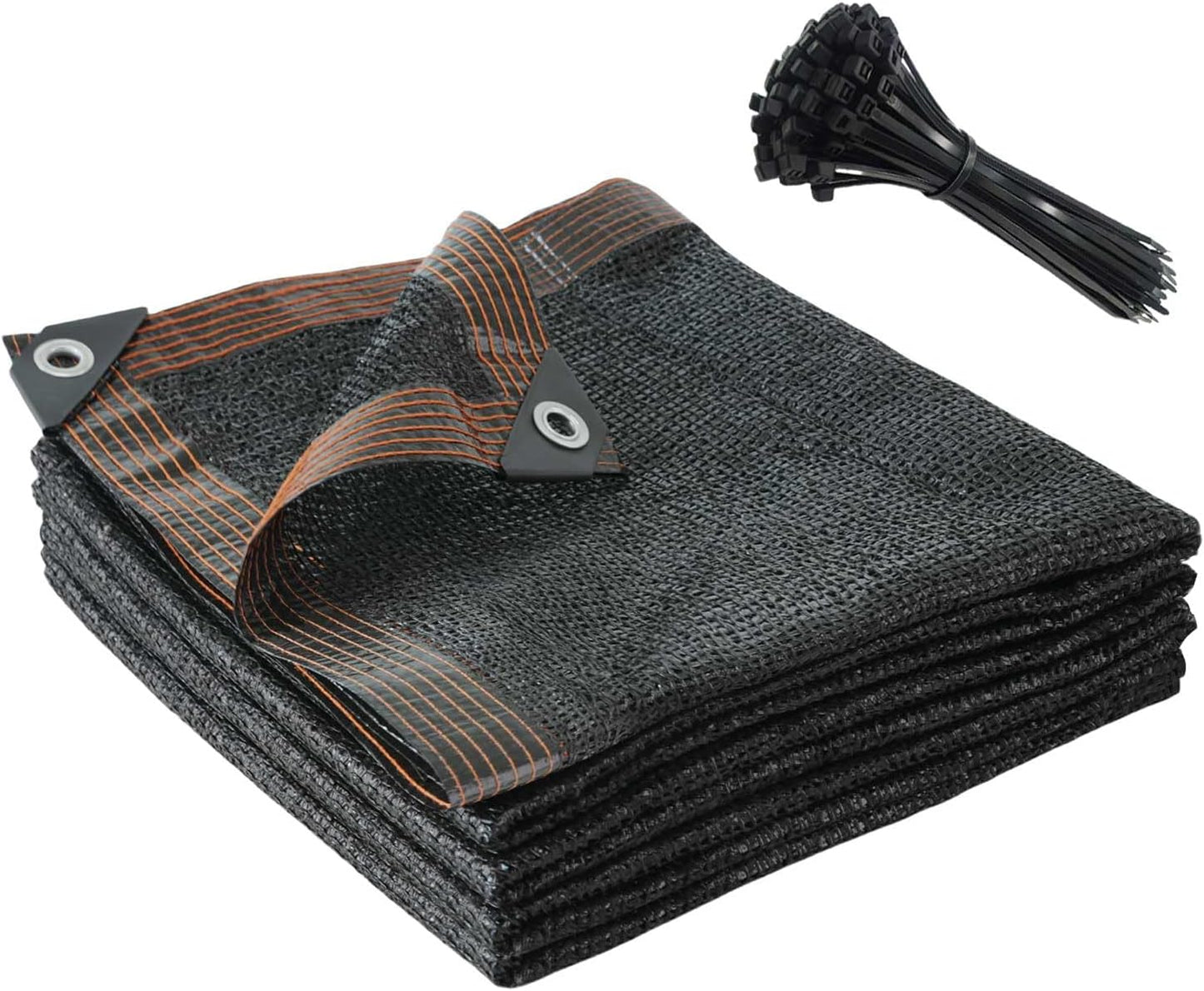 40% Shade Cloth for Garden, 10×10FT Plant Shade Cloth with Grommets Mesh Tarp for Greenhouse, Dog Kennel Cover, Chicken Coop, Patio Plants Outdoor Sun Shade