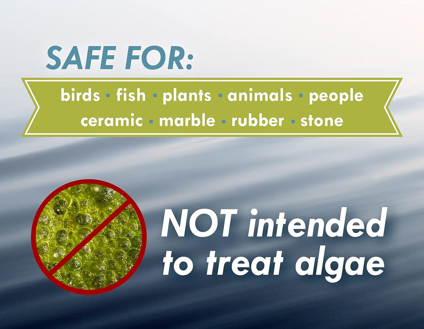 Bird Bath & Fountain Maintenance - (8 Ounces) - Fast-Acting Enzyme-Based Formula Will Extend The Life of Your Water Feature, Aid in Maintaining a Balanced Ecosystem - Safe for All Birds & Animals