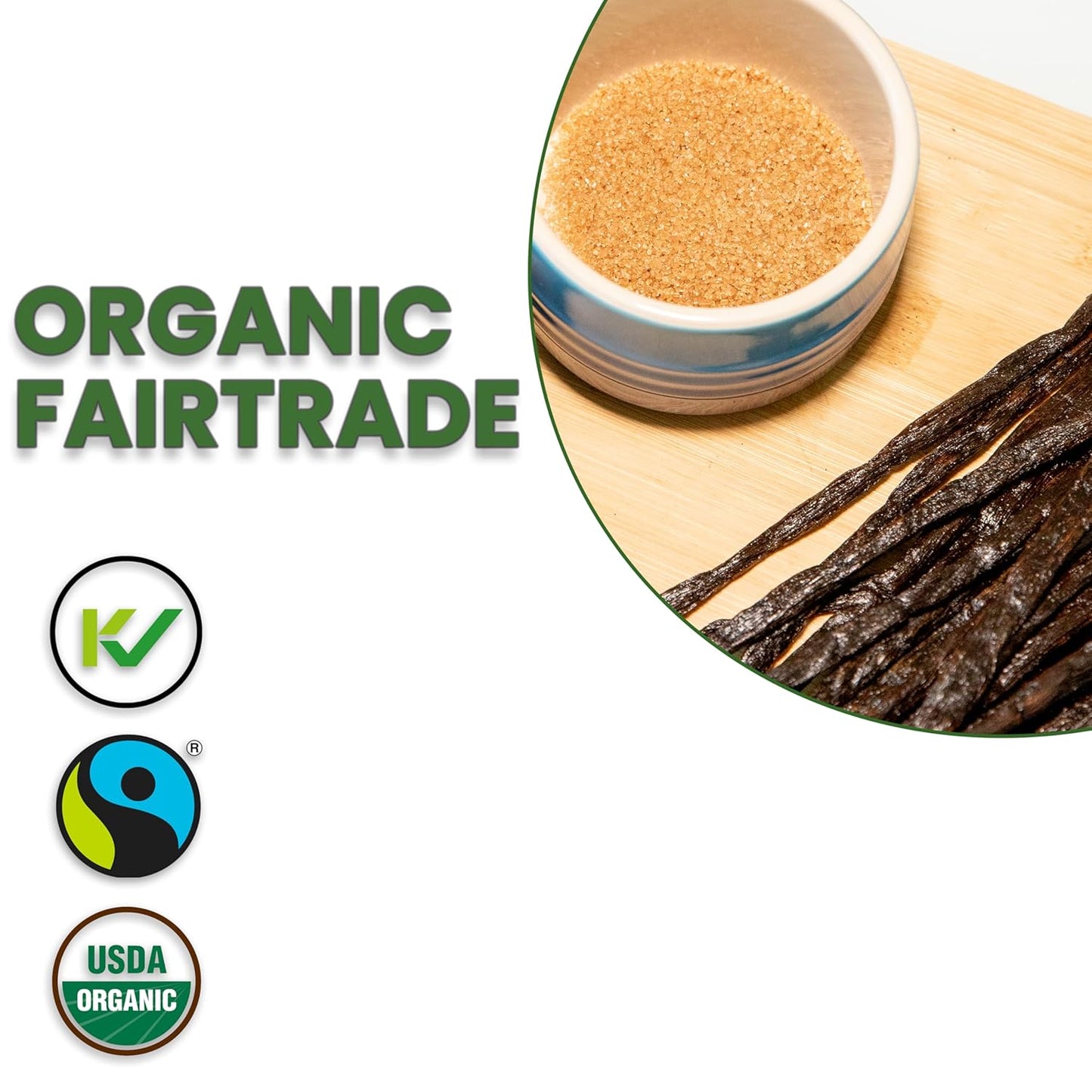 25 Count Organic Madagascar Vanilla Beans – Grade A Bourbon Pods | Gourmet Whole Vanilla Beans for Baking, Cooking, Extract Making | Rich Aroma, Premium Flavor, Non-GMO, Vegan