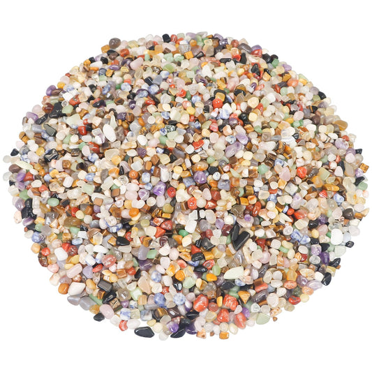 Vase Filler,Landscaping Pebbles, River Rocks Decorative Ornamental Pebbles, DIY Smoothed Rocks for Potted Plant Resin Art Vase Fillers Aquarium Gravel Rocks (Mixed Color, 10 Pounds)
