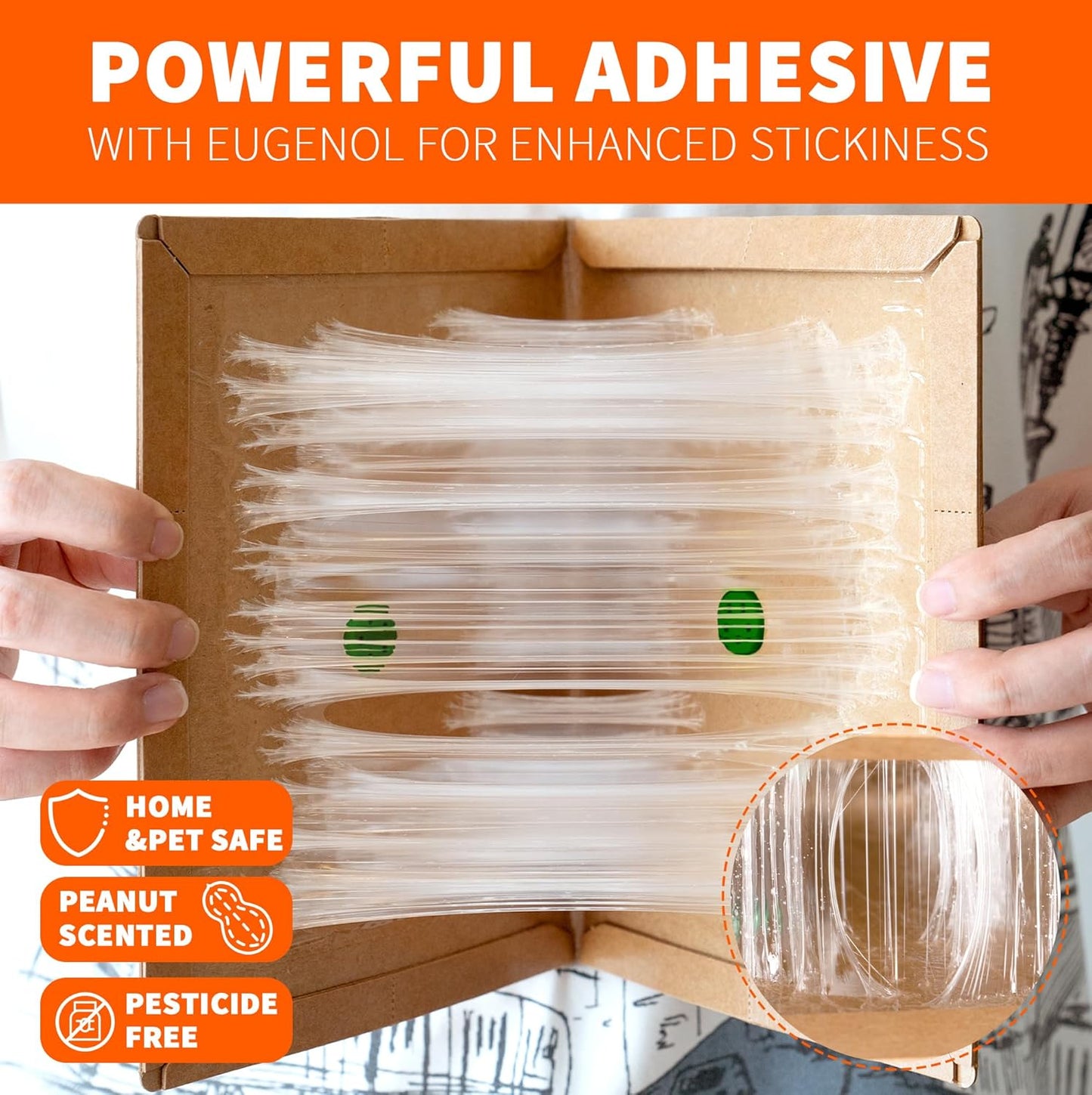 12 Pack Glue Mouse Traps Indoor for Home, Large Sticky Mouse Traps for Inside House, Pre-Baited Adhesive Non-Toxic Glue Traps for Mice Rats, Snakes, Lizard, Insect(13.5" x 8.5")