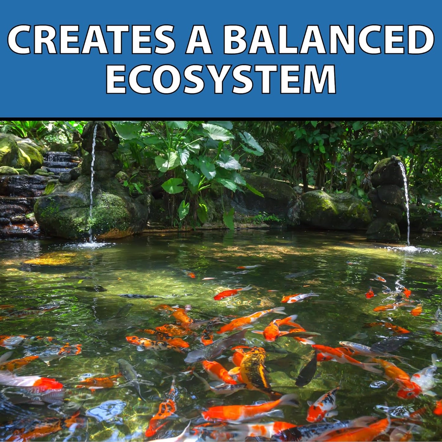 CrystalClear Barley Extract Water Garden & Fountain Clarifier, Natural Liquid Concentrate to Treat Cloudy Ponds, Koi Fish, Plant & Pet Safe, 16 Ounces