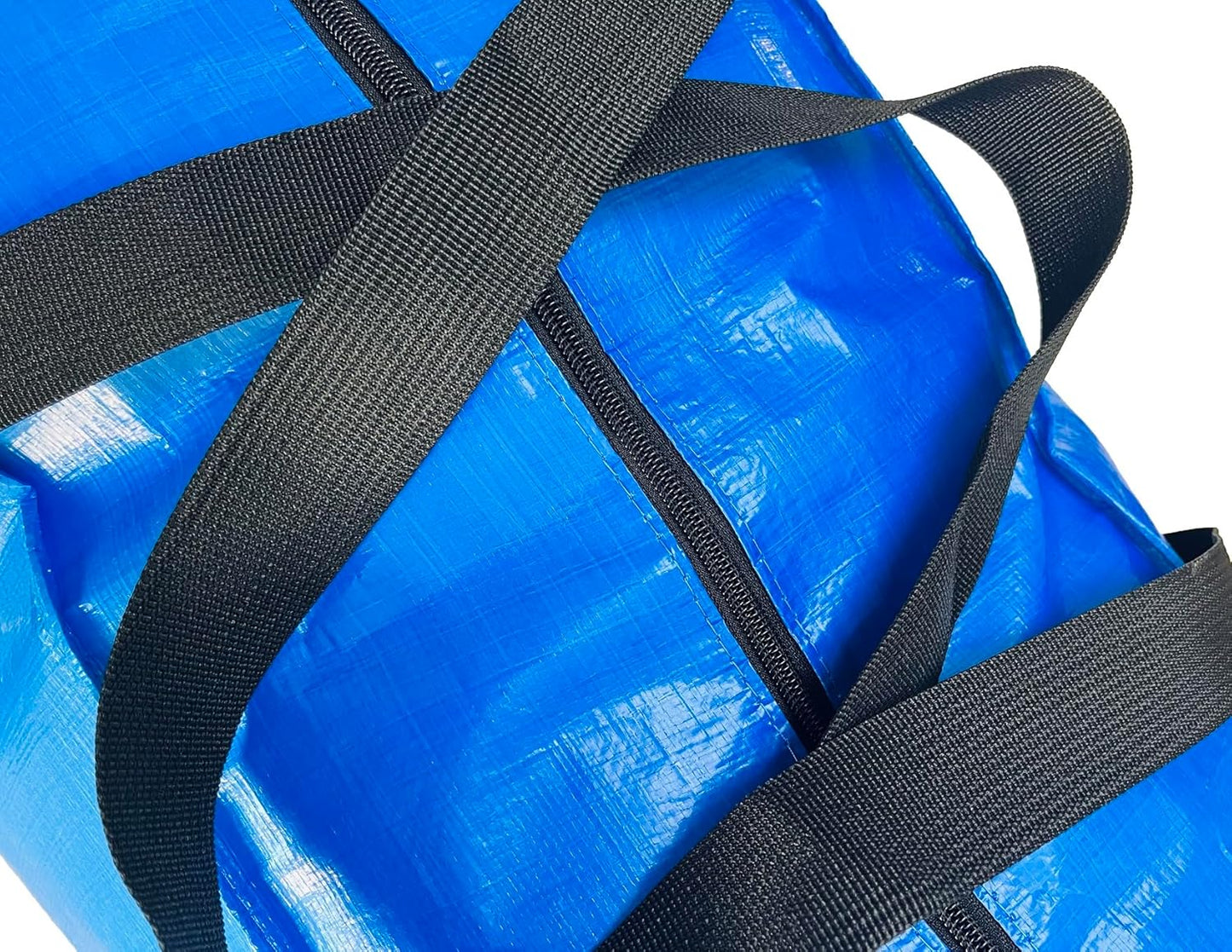 Extra Large Storage Bags, Jumbo Moving Tent Storage Bags, Waterproof Foldable Big Turquoise XXL Duffle Bag for Travel, 42x23x13.5inch - 1PACK