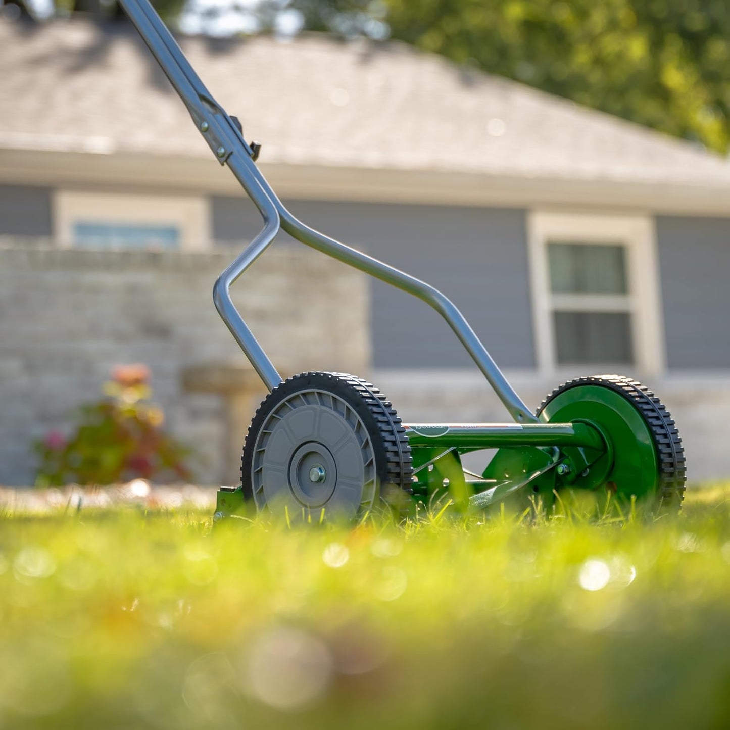 Scotts Outdoor Power Tools 304-14S 14-Inch 5-Blade Push Reel Lawn Mower, Green
