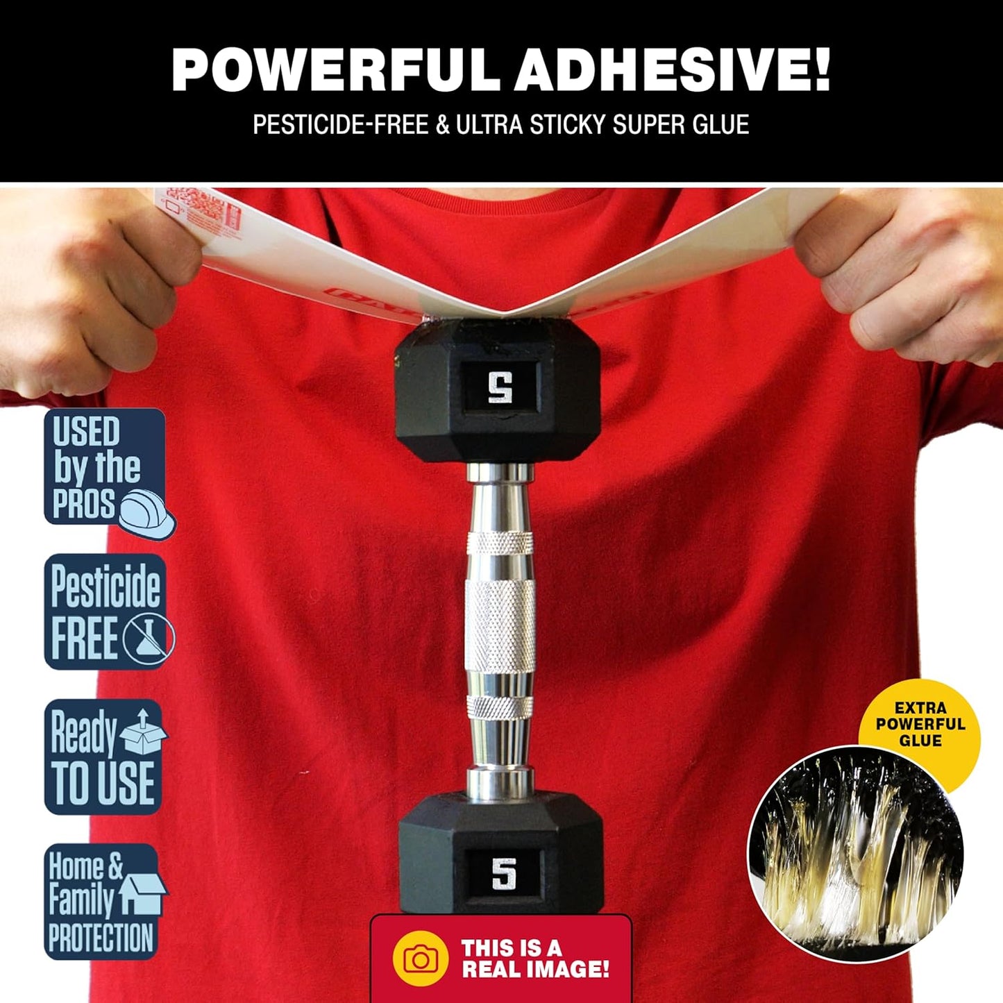 Catchmaster Crawling Insect Trap XL Giant Glue Traps 20-PK, Adhesive Bug Catcher, Spider, Cricket, Ant & Roach Traps for Home, Bulk Insect Glue Boards for House & Garage, Pest Control for Home