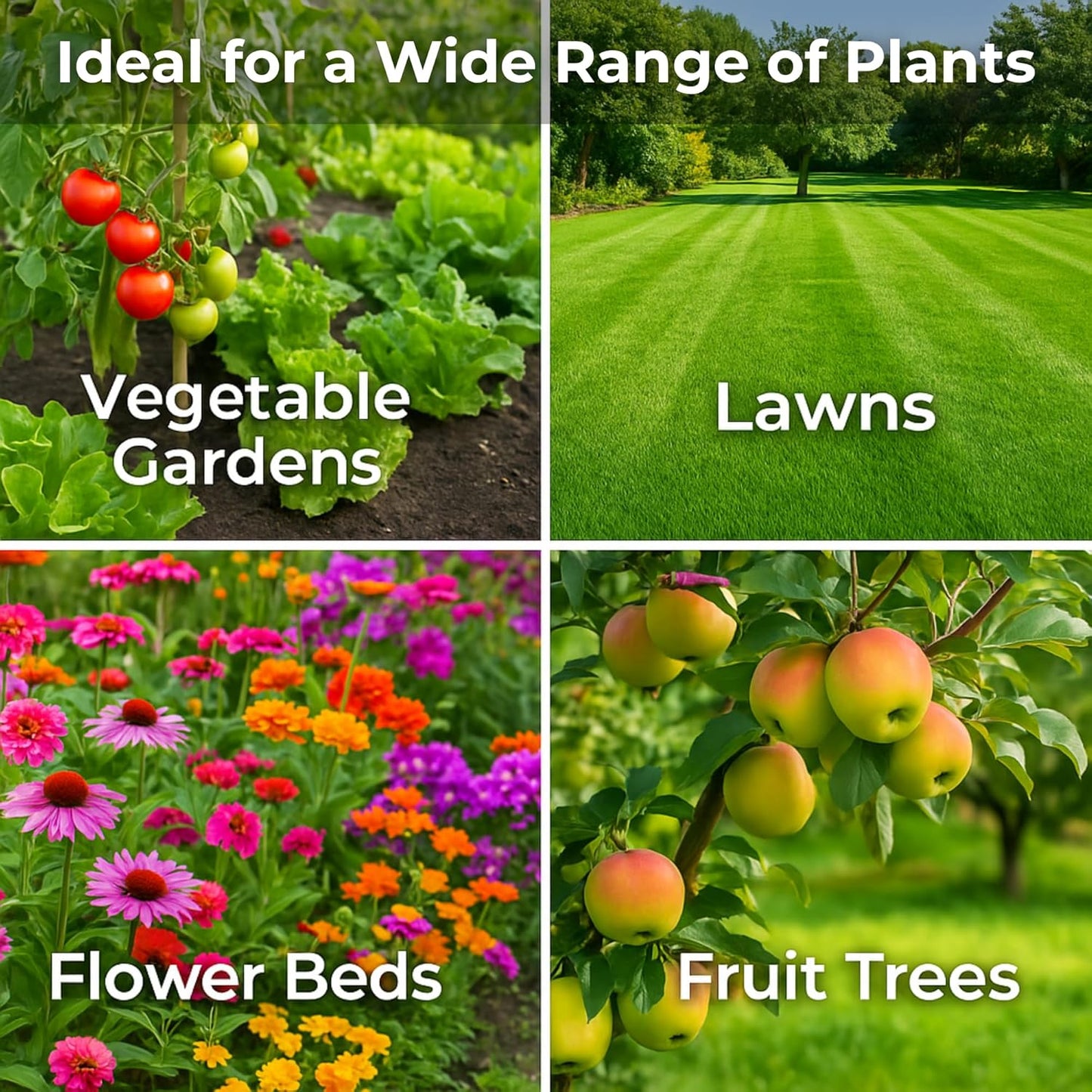 Gypsum for Soil - Calcium for Plants - Gypsum Fertilizer for Gardening, Lawn & Vegetables - Calcium for Garden (1/2 qt. - 1 lb.)