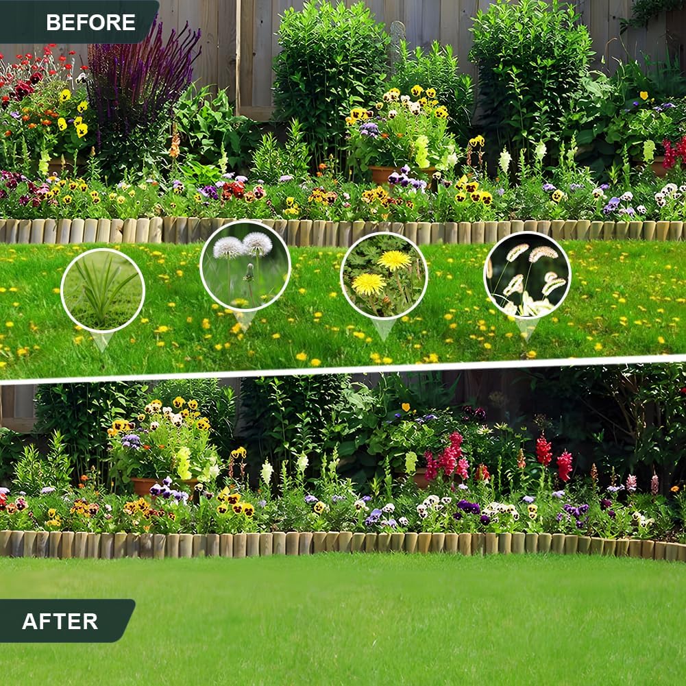 Weed Puller Tool, 50IN Long Handle 3 Claws Stand Up Weeder, Extra Thickened Stainless Steel Shaft Garden Weeding Tool,Remove the Roots of Thistles, Crabgrass, Dandelions, and Blackberries, etc.