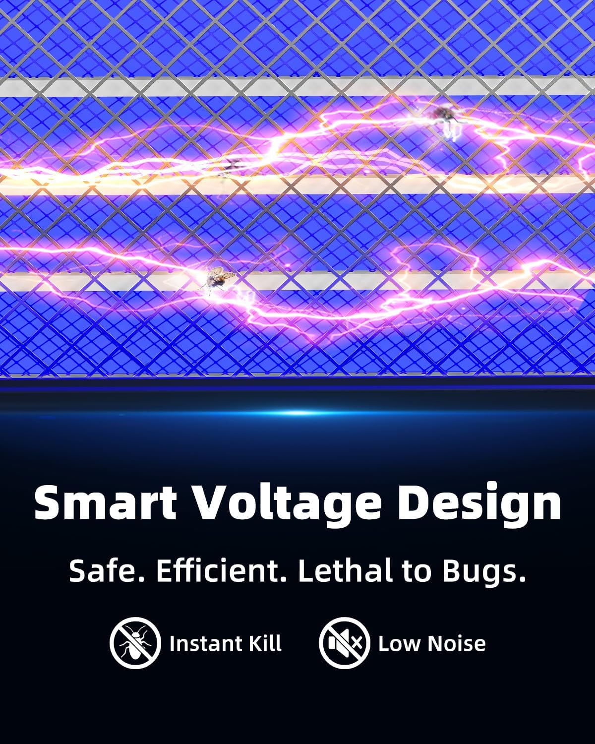 2025 Bug Zapper & Trap Indoor, 5X Catcher Rate Fly Killer, USB-C Powered Electric Mosquito Zapper with Long-Life UV LED, Fruit Fly Trap for Home, Kitchen, Bedroom, 1 Device & 3 Traps