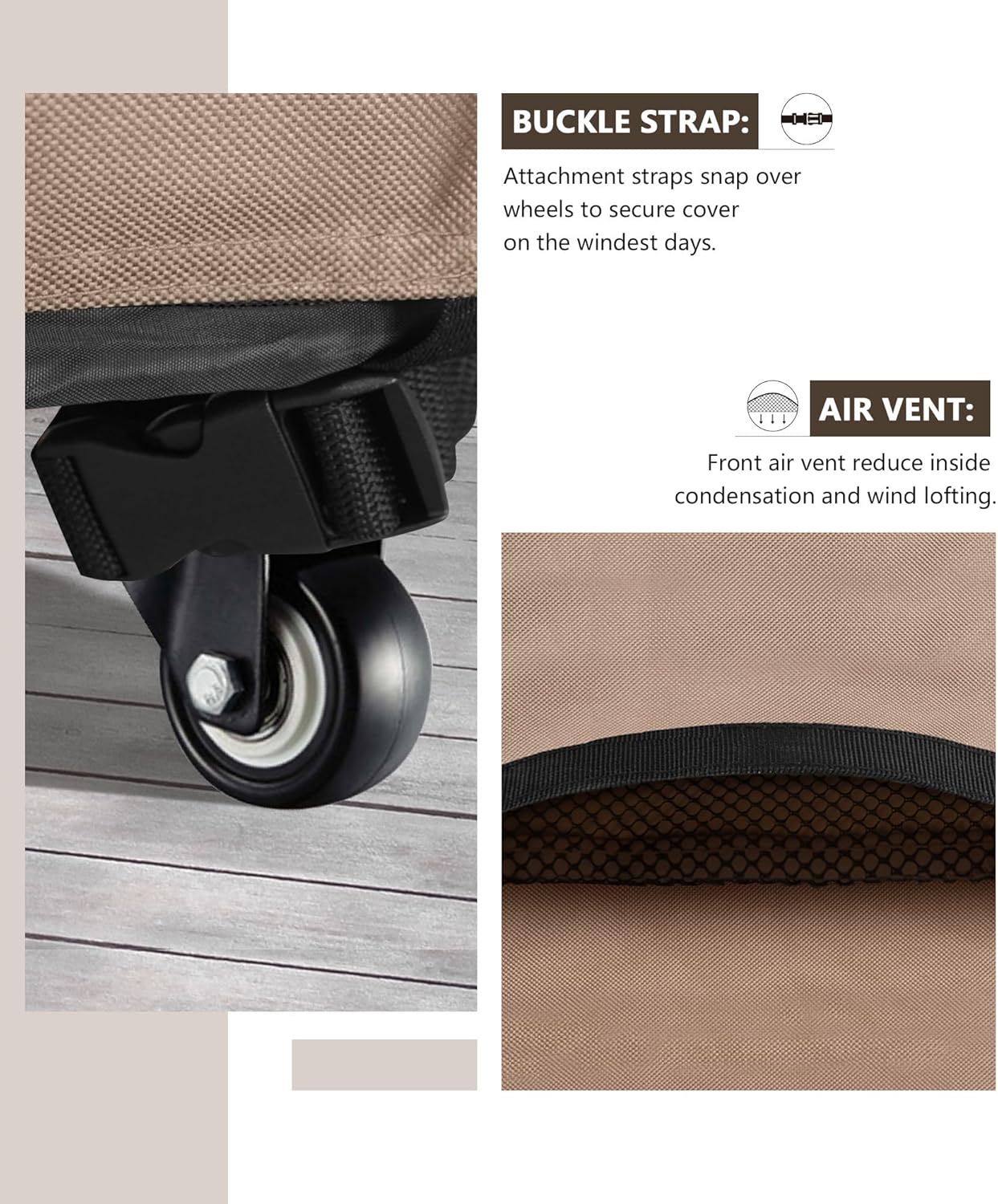 ULTCOVER Waterproof Grill Cover 32 inch, Heavy Duty BBQ Cover for 2 Burners Outdoor Gas Barbecue Grill