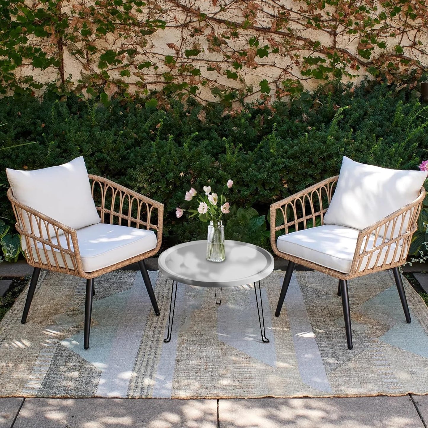 Home or Outdoor Multi-Functional Folding Portable Space-Saving Table (Grey)