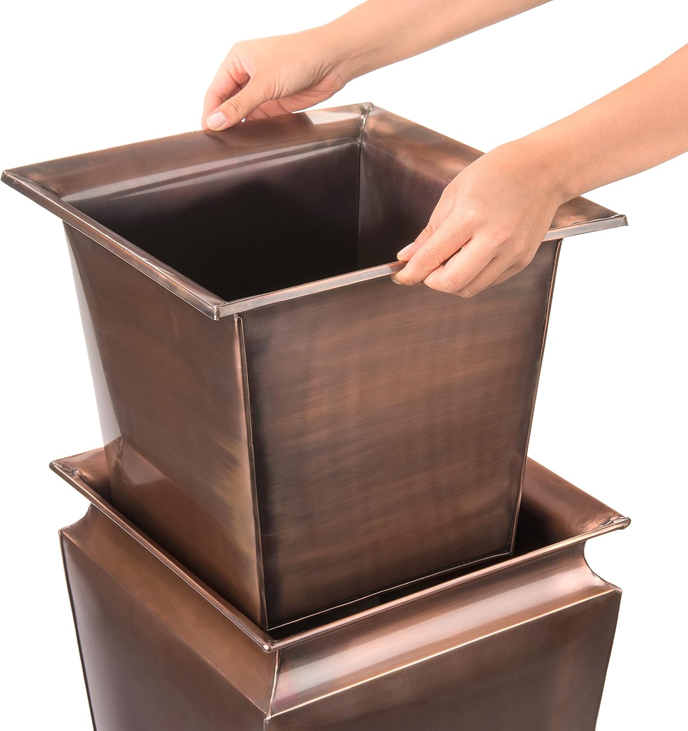 H Potter Tall Outdoor Patio Planter for Entryway Indoor Plants Decor