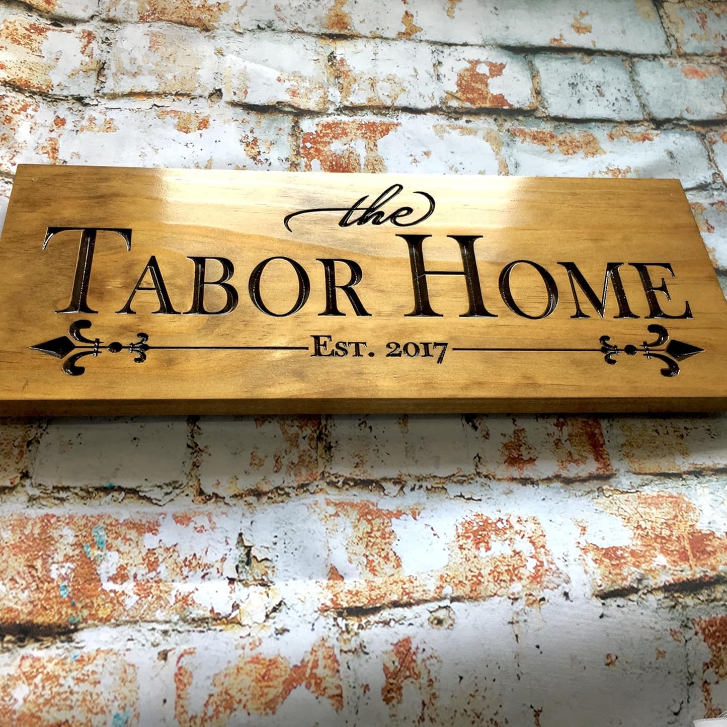 Custom Wooden Signs, Personalized Wood Signs, Custom Wood Signs, Personalized Cabin Signs, Outdoor Wooden Sign, Family Name Signs (Tabor Home Style)