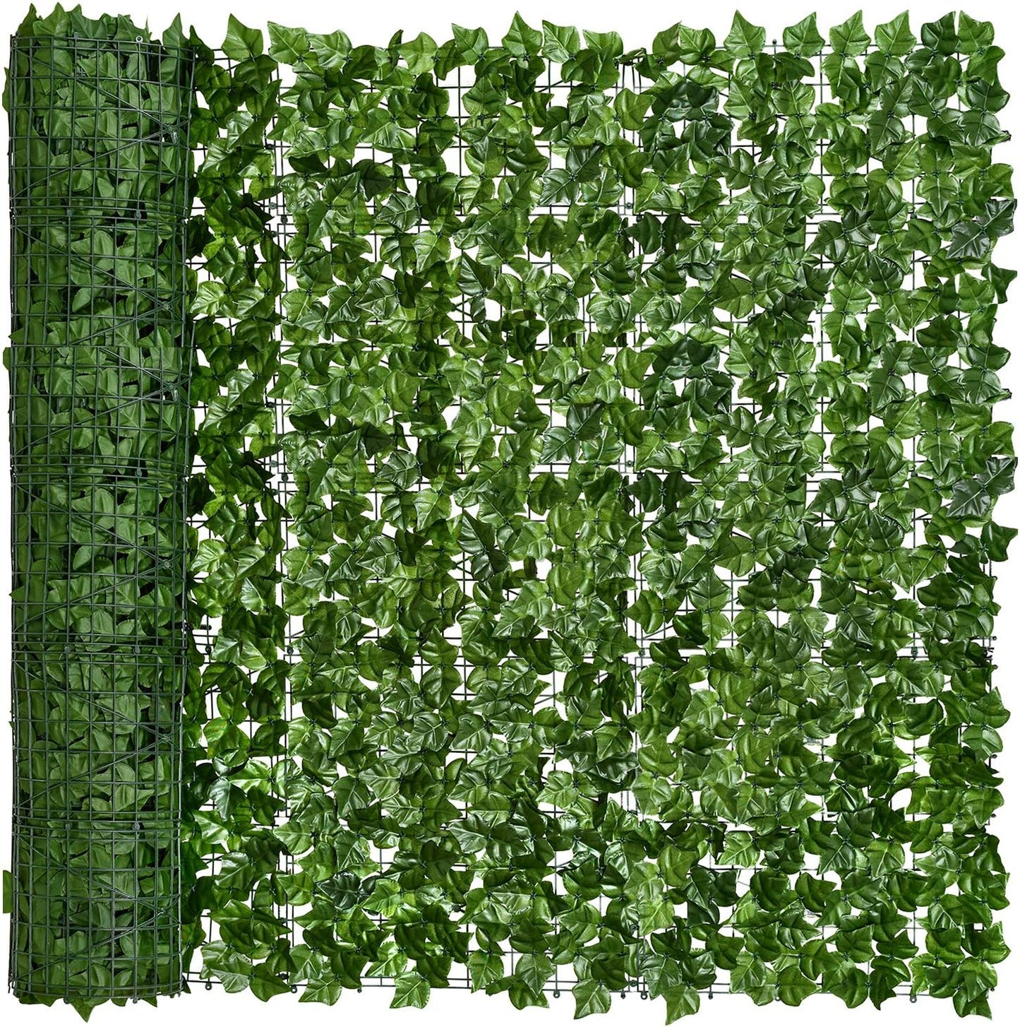 DearHouse Artificial Ivy Privacy Fence, 118x78.7in Artificial Hedges Fence and Faux Ivy Leaf Decoration for Outdoor Decor, Home, Garden Decor