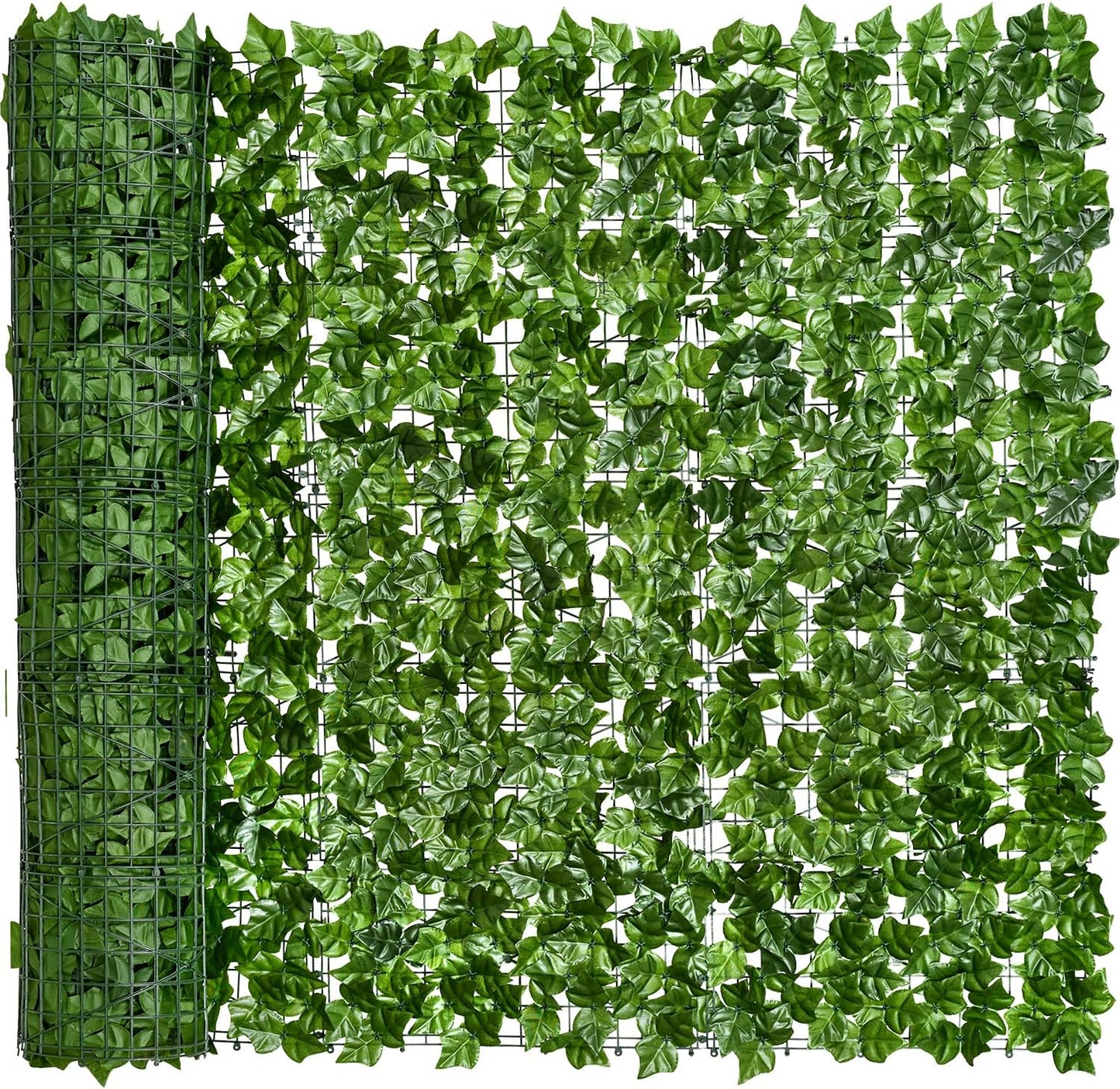 DearHouse 68.9x157.5in Artificial Ivy Privacy Fence Wall Screen, Artificial Hedges Fence and Faux Ivy Vine Leaf Decoration for Outdoor Garden Decor