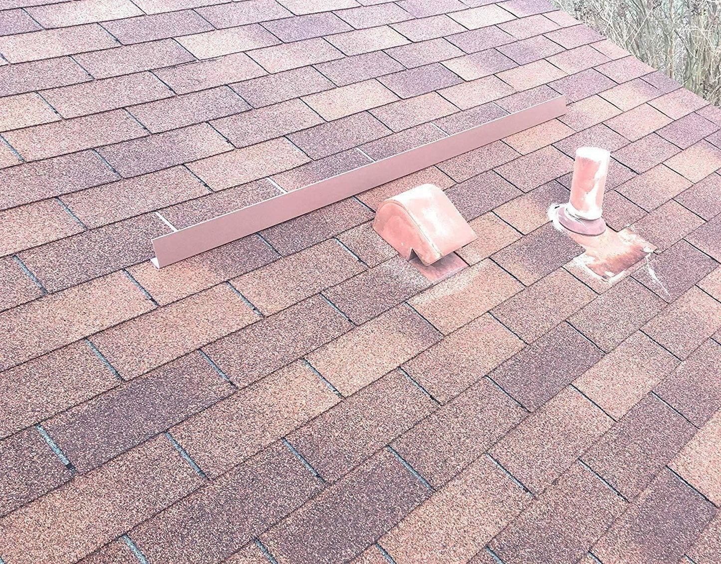 Eagle 1-26 Gauge 5 Foot Rain Diverter - Nails and Instructions Included (Mill Finish Aluminum, Copper, Galvanized, Stainless Steel & More) (2, Hawaiian Blue)