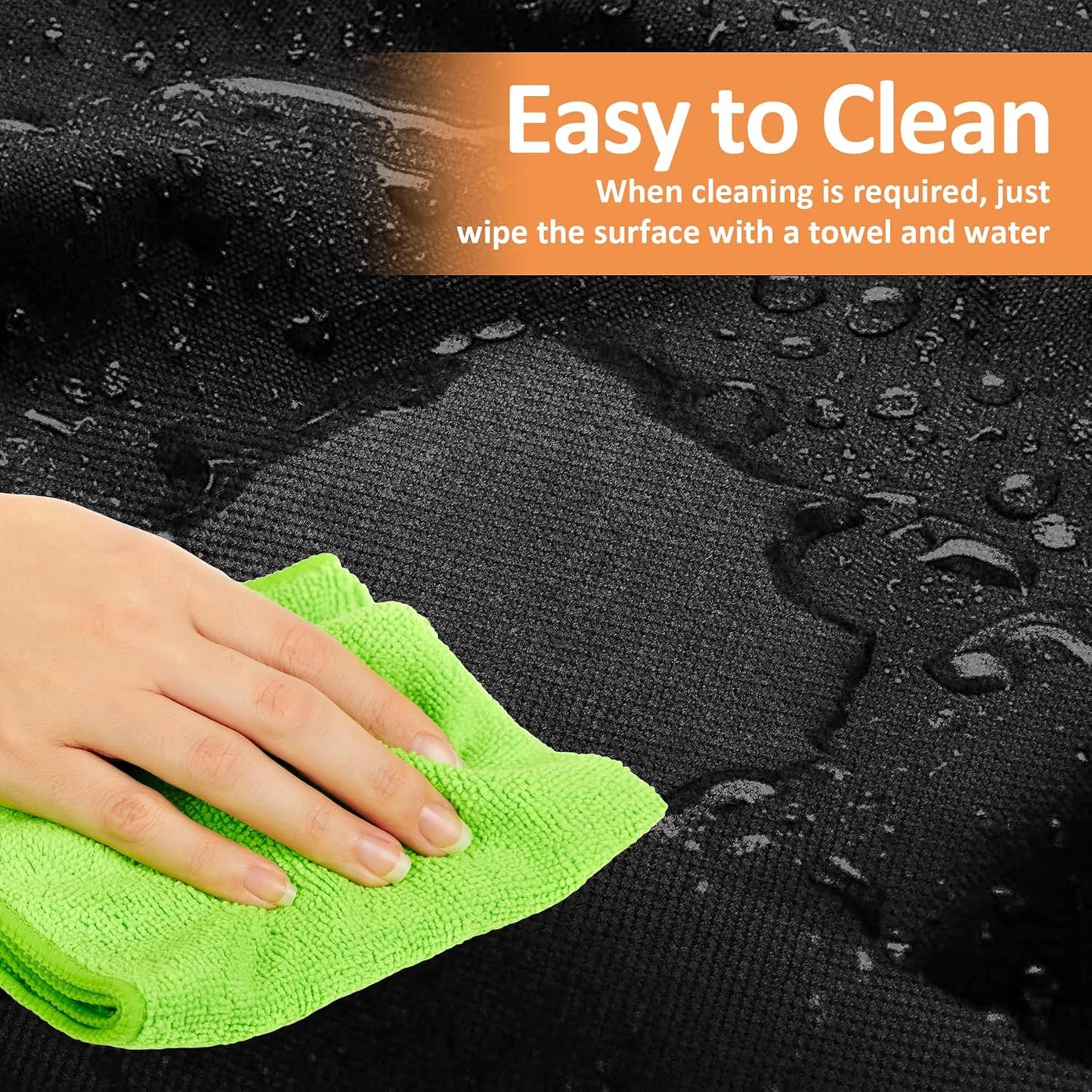 Pizza Oven Cover for Blackstone 6825 6824, 16 inch Outdoor Pizza Oven Accessories, Waterproof Blackstone Pizza Oven Cart Cover w/Top Handle & Windproof Buckles